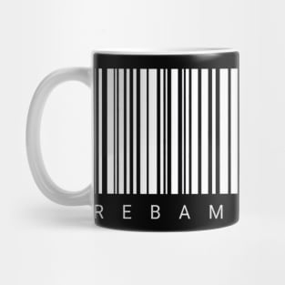 reba  barcod art v1 Mug